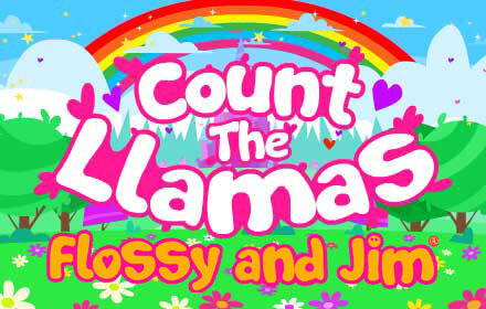 Zähle die Lamas